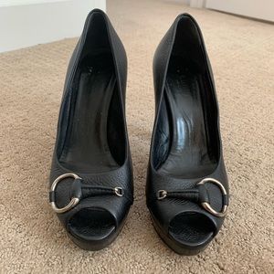 Gucci Leather Heel